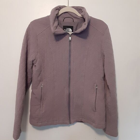 The North Face Adult Womens M Purple Full Zip Quilted Lightweight Jacket - Picture 1 of 9